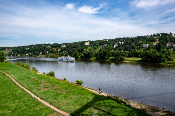 istock View from the Beautiful Loschwitz Bridge over the Elbe River. Dresden, Germany. 2071542490
