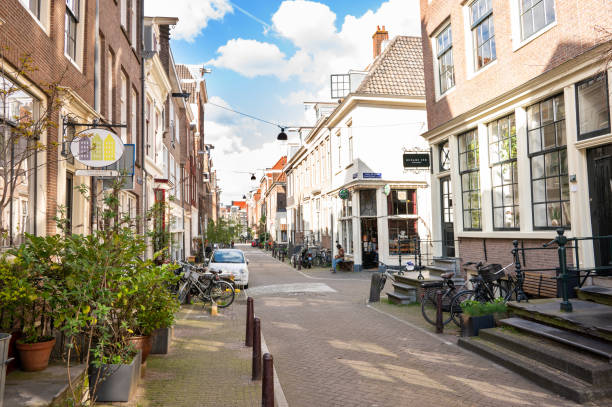 istock Buildings along a Canal at Weteringstraat 2071607013