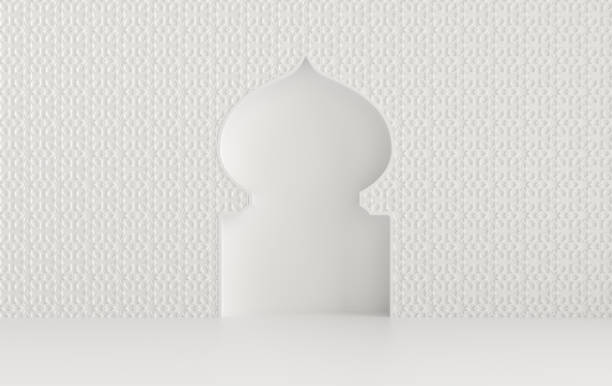 istock 3d render mosque element in intricate arabic, Islamic architecture style. Ramadan Kareem is the name of the glorious month of Ramadan. Muslim community festival. 2071645846