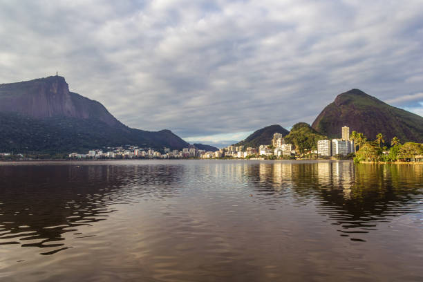 Lagoa Rodrigo de Fraitas (Rodrigo de Freitas Lagoon) - Ipanema, Rio de Janeiro, Brazil