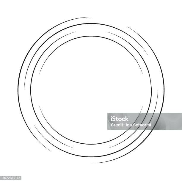 Circular Rounded Circular Round Frame Logo Stock Illustration - Download Image Now ...