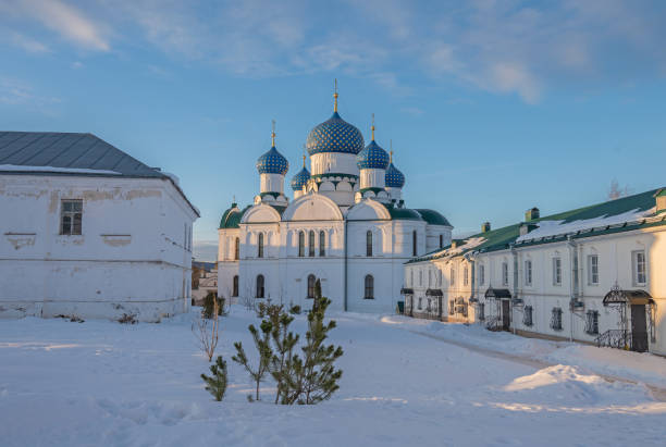 istock The Epiphany Cathedral in the ancient Russian town of Uglich. The Epiphany Monastery. Bogoyavlensky Convent. 2072425276