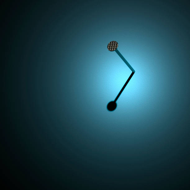 An iron nail sticks out of the wall.