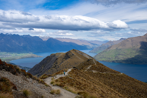 Explore New Zealand's Ben Lomond track, a stunning hike with panoramic vistas as seen in this photo. Unmissable adventure in Queenstown.