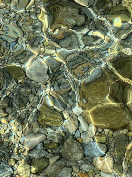 istock Pebbles stones in clear sea water. 2072512625