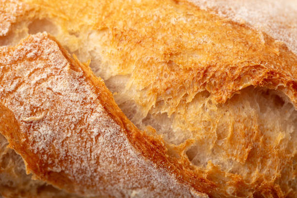 istock Ruddy crust of bread as an abstract background. Texture 2072582917