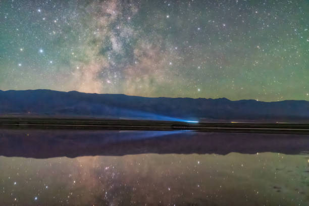 istock The reflection of the Milky Way and the lake surface 2072587565