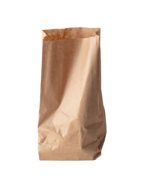 istock Paper bag isolated on white background 2072594252