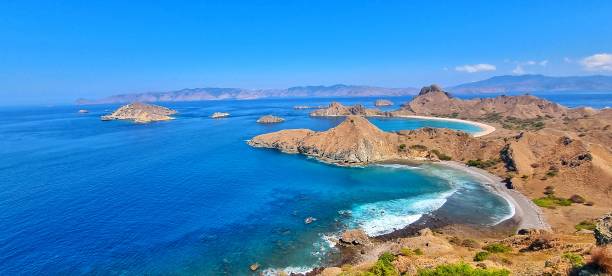 istock Hot summer season in Padar island 2072643349