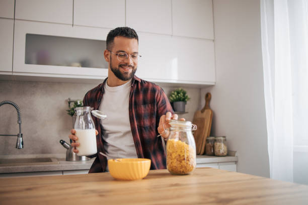 istock Enjoying your morning meal. 2072669783