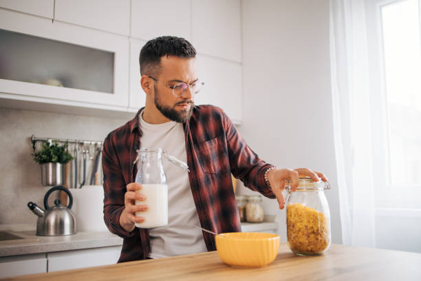 istock Enjoying your morning meal. 2072670832