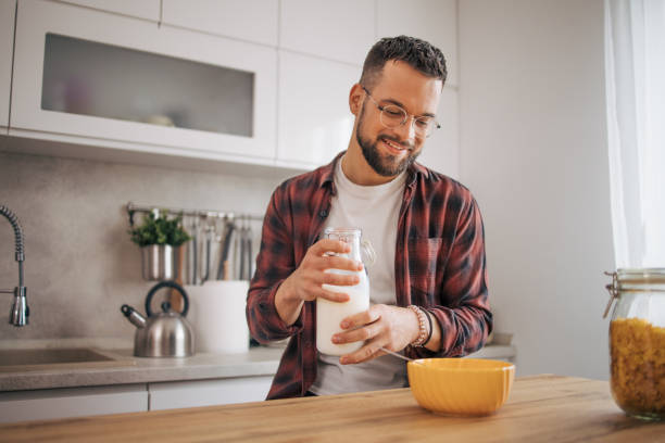 istock Enjoying your morning meal. 2072670834