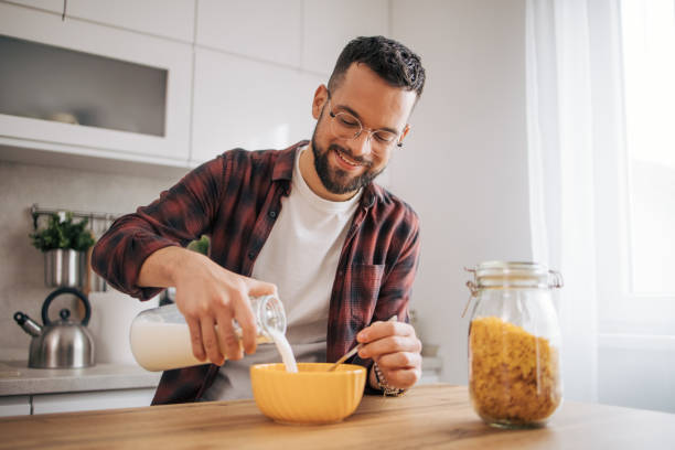 istock Enjoying your morning meal. 2072671867