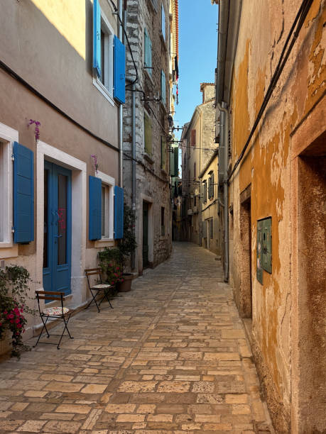 istock Small alley in Rovinj, Croatia. 2072778672