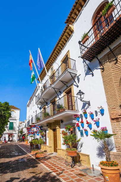 istock Plaza de los Naranjos in Marbella, a central square with orange trees (Andalusia, Spain) 2072814699