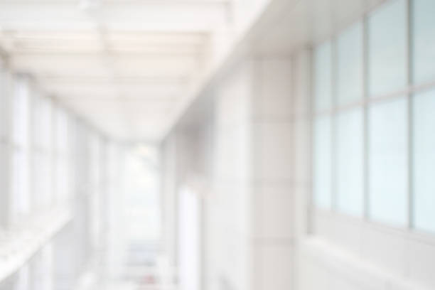 istock Blurred background : blur office with bokeh light background, banner, business concept 2072878078