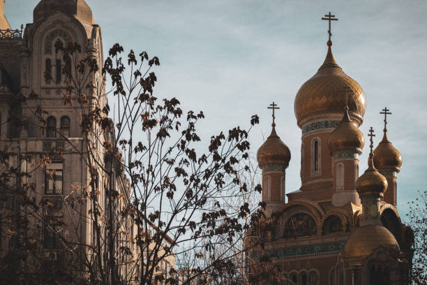 Former Russian Orthodox Church, Bucharest, nowadays called student's church, or, officially, St Nicholas Church.