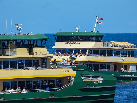 The Sydney ferry 