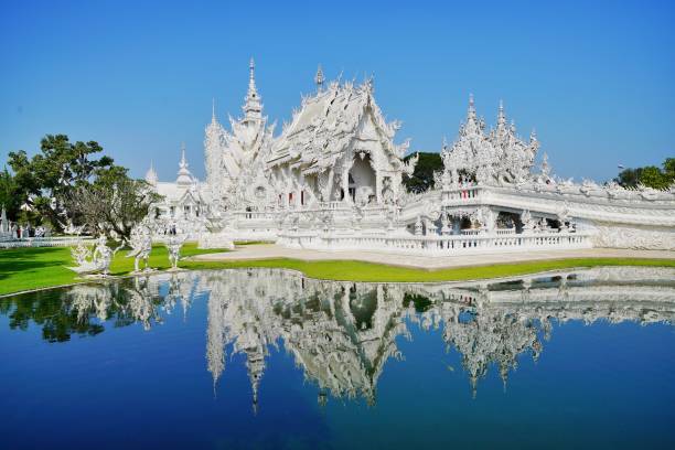 istock white temple in ChiangRai 2073027642