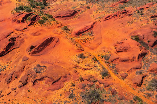 The Red Desert, as is it locally known, is thought to be the smallest desert in the world. Situated in the small sea-side town of Port Edward, Kwa Zulu-Natal, South Africa.