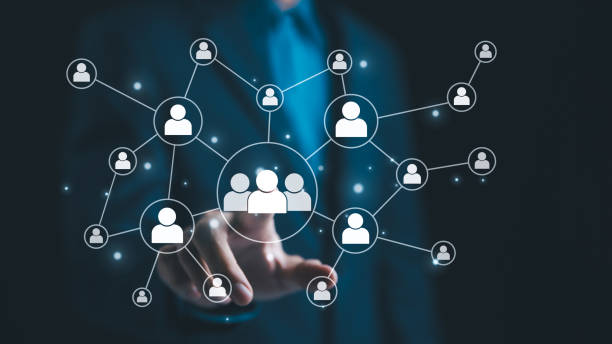 istock CRM Customer Relationship Management concept. Global business customer network technology. Data exchange development. Customer service, social media. Digital marketing online, Advertising on internet, 2073120208
