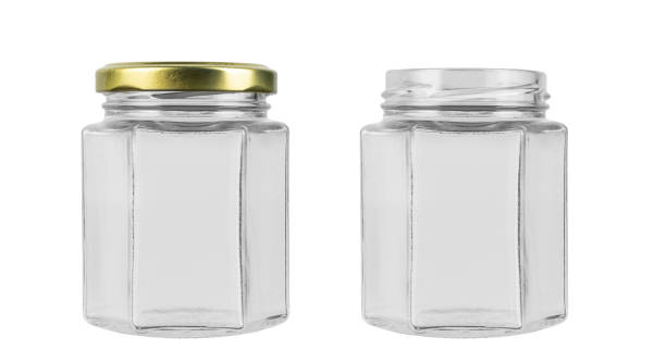 istock Empty jar isolated on white background. Jar for conservation. File contains clipping path. 2073151938