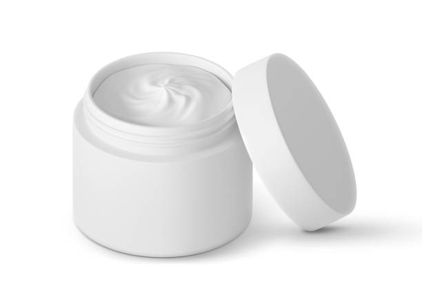 istock close up of beauty cream container on white background 2073262184