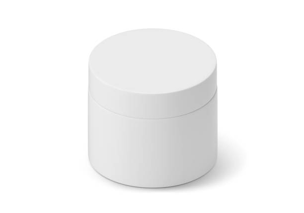 istock close up of beauty cream container on white background 2073262745