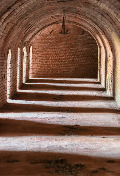 istock Photo of a room with archways inside a building 2073312184