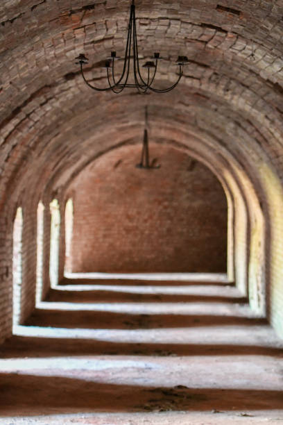 istock Photo of a room with archways inside a building 2073312689