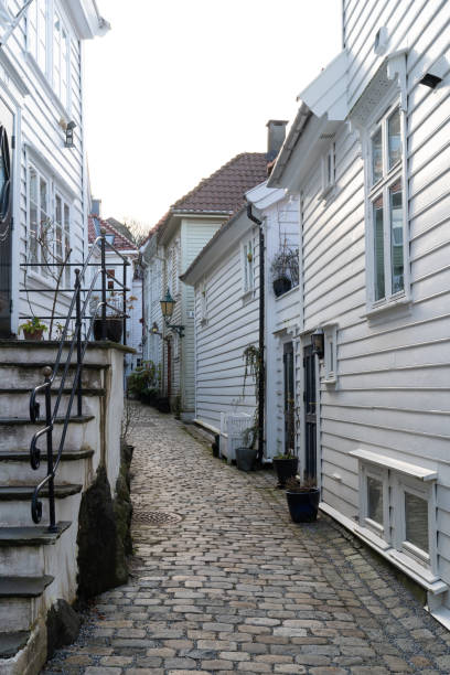 istock Quiet Residential Street in Bergen 2073382942