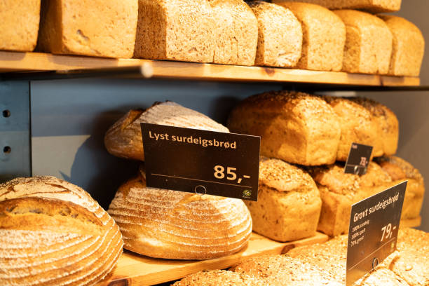 istock Beautiful Fresh Baked Bread from a Bakery in Bergen, Norway 2073385020
