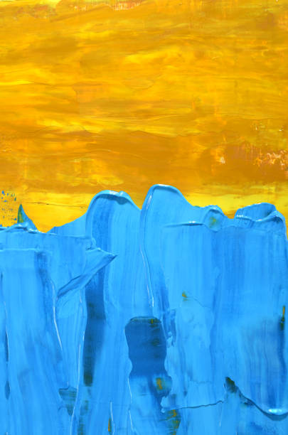 istock art background in blue and yellow tones 2073408794