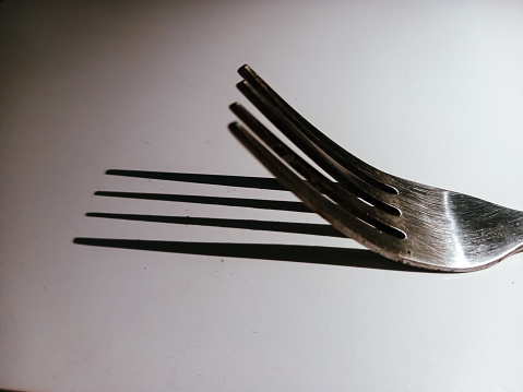 The fork and its shadow