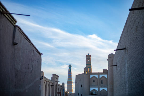 khiva - medinah temple fotografías e imágenes de stock