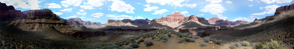 Epic Tonto Trail Panorama, Grand Canyon, Arizona, USA