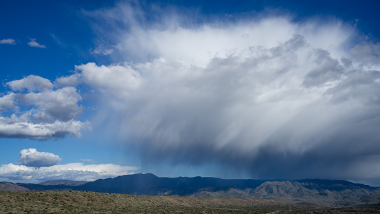 Awesome cloud in Tonto National Forest