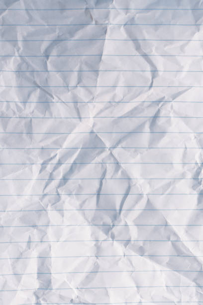 Blank sheet of paper lined as a background.