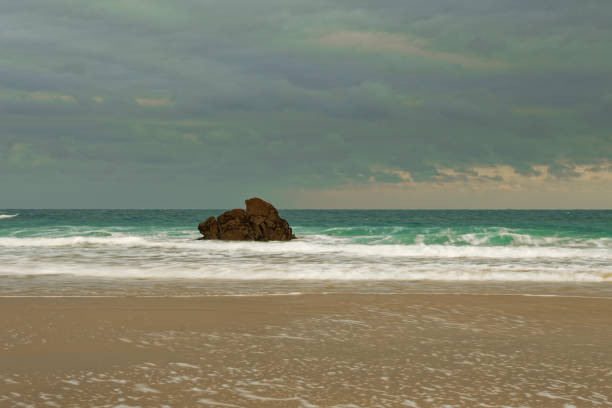 beach on the wild coast of Cap Frehel, Côte d'Armor