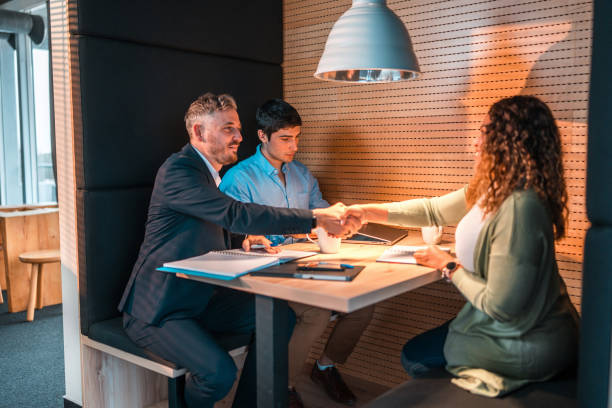 istock Diverse Business Team Discussing Project in Office 2073859387