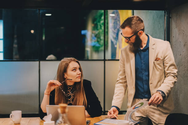istock Business people in the office discussing work 2073921583