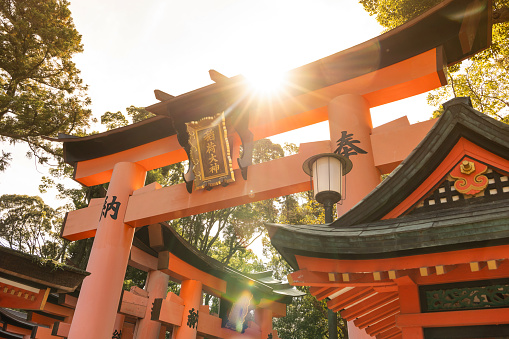 TOKYO, JAPAN - NOV 13, 2016: Sensoji Temple in Tokyo, Japan on November 13 2016. Oldest temple in Tokyo and it is one of the most significant Buddhist temples located in Asakusa area.