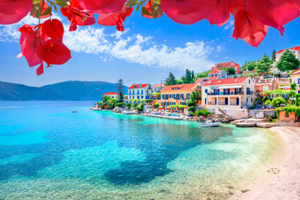 istock Fiskardo village, Kefalonia island 2073973837