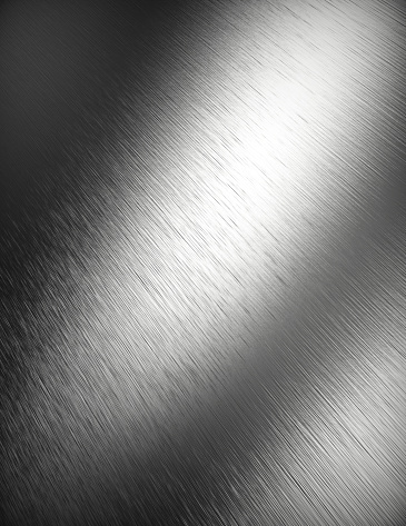 Shiny brushed metal background