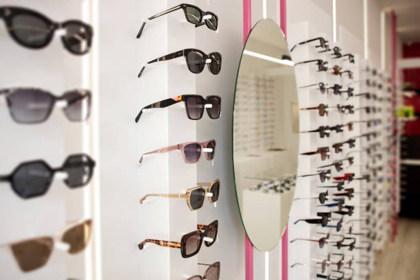 istock Many  modern eyeglasses and sunglasses 2074035716