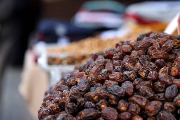 Sweet dates in bazaar market