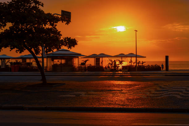 Rio de Janeiro city, Rio de Janeiro state, Brazil:Copacabana is the most famous urban beach in Rio.