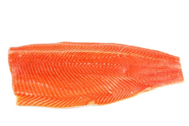 istock fresh salmon fillet isolated on white background 2074367299