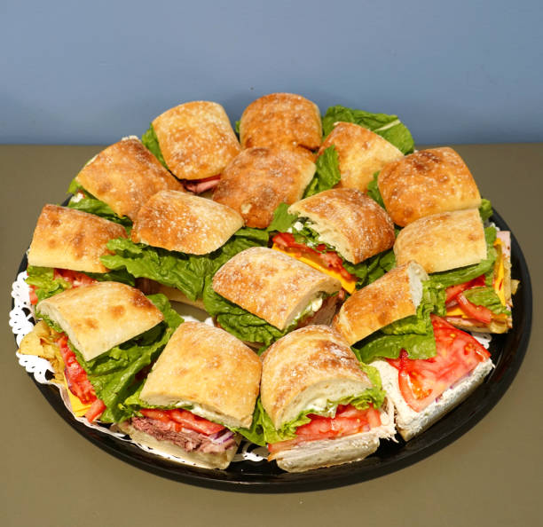 istock close up on fresh sandwich in the platter 2074448197