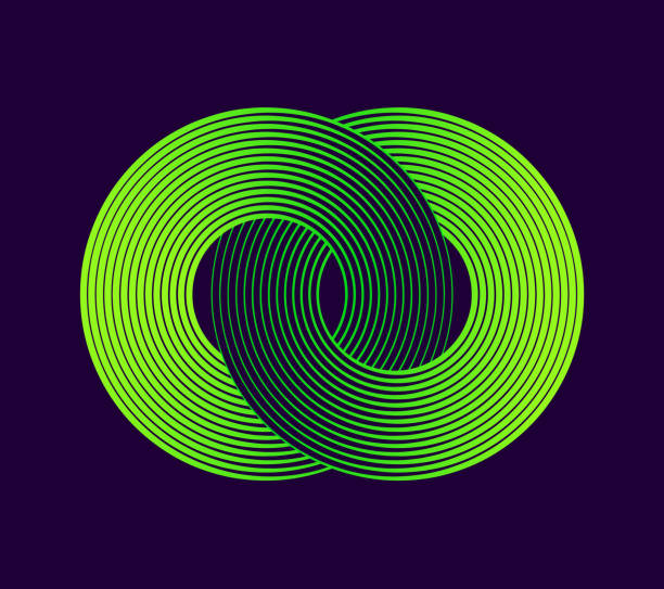 Two Color Interlocking Design 50+ 2 Interlocking Circles Stock Illustrations, Royalty-Free Vector ...